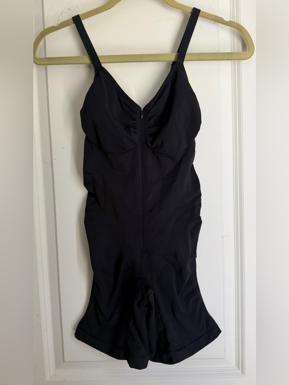 Sharperx zip-up tummy control brief‎ One-Piece Shapewear Bodysuit s-M party